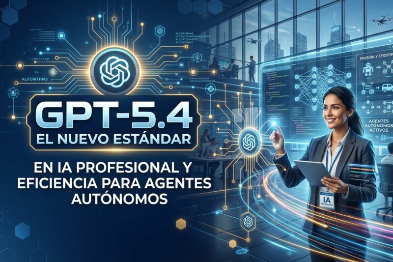 GPT-5.4: El nuevo estándar en IA profesional y eficiencia para agentes autónomos