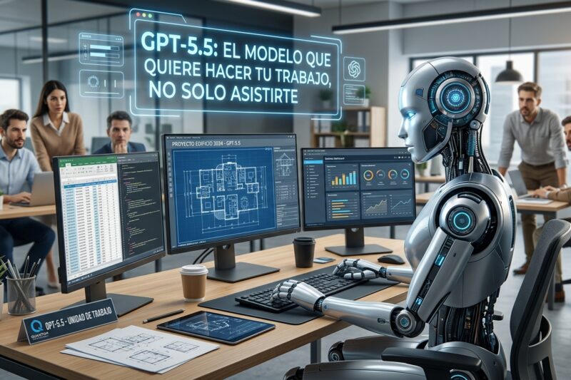 GPT-5.5: el modelo que quiere hacer tu trabajo, no solo asistirte