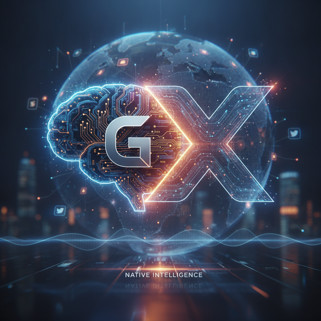 Imagen para: Grok Bot se fusiona con X: IA nativa en redes sociales